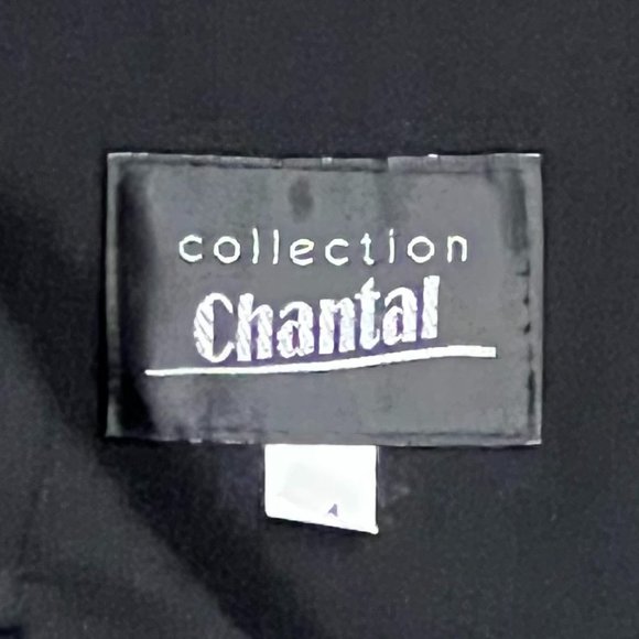 Chantal Collection Vintage Black Size 14 Women's Jacket - Picture 3 of 7